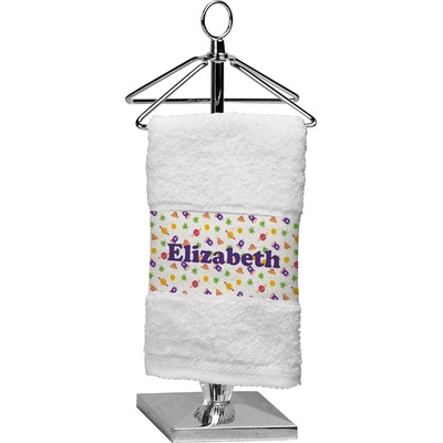 Girls Astronaut Cotton Finger Tip Towel (Personalized)