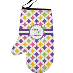 Girls Astronaut Left Oven Mitt (Personalized)