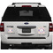 Girls Astronaut Personalized Square Car Magnets on Ford Explorer
