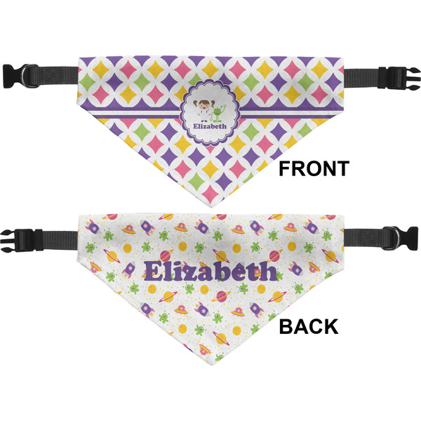 Girls Astronaut Pet Bandana Approval