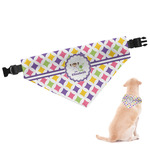 Girls Astronaut Dog Bandana - Small (Personalized)