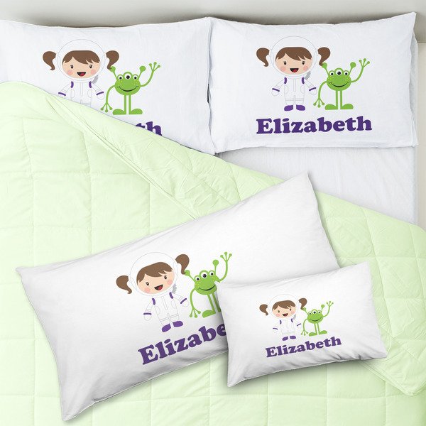 Girls Astronaut Pillow Cases - LIFESTYLE