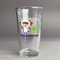 Girls Astronaut Pint Glass - Full Color Logo (Personalized)