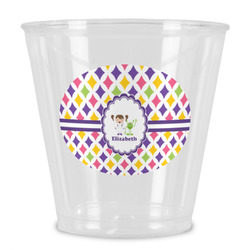 Girls Astronaut Plastic Shot Glass (Personalized)