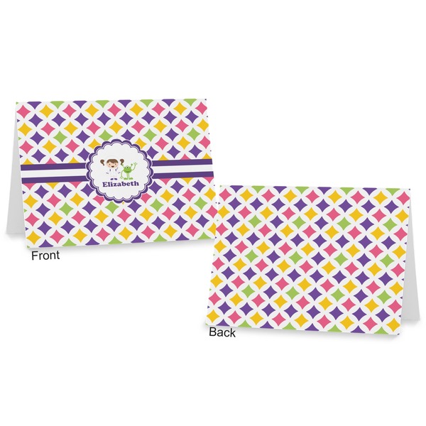 Girls Astronaut Postcard - Front and Back