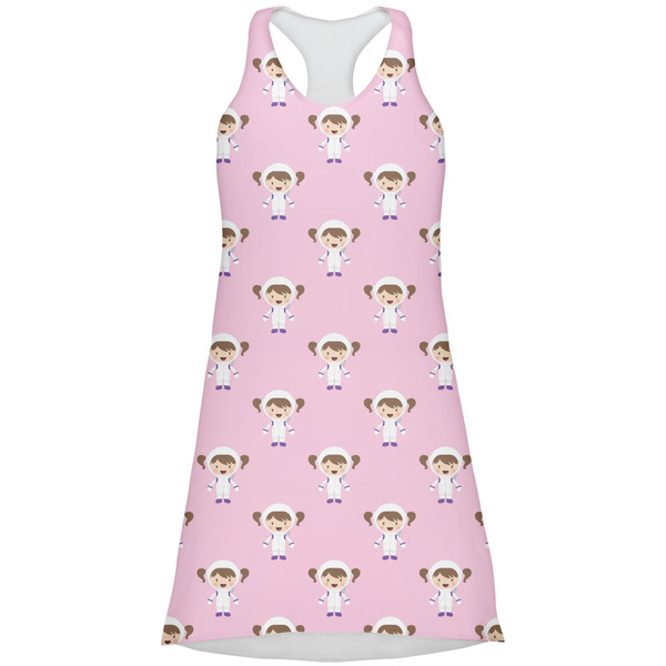 Custom Girls Astronaut Racerback Dress - X Small