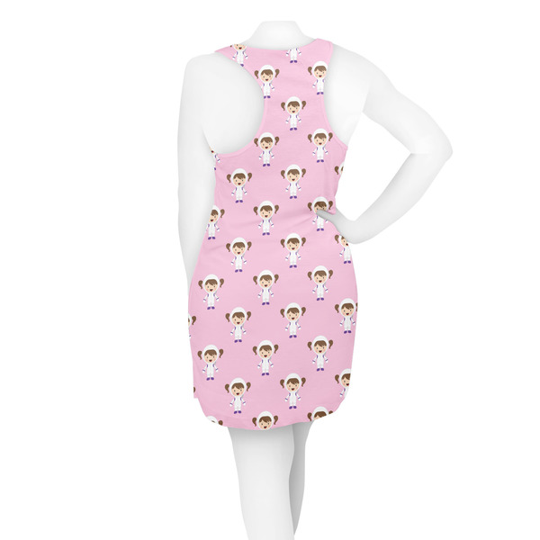 Girls Astronaut Racerback Dress - On Model - Back
