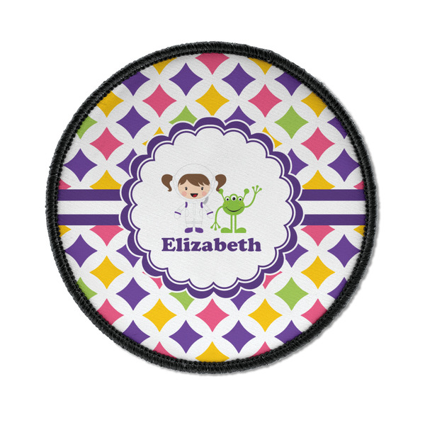 Girls Astronaut Round Patch