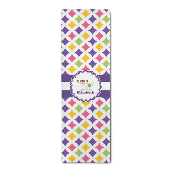 Custom Girls Astronaut Runner Rug - 2.5'x8' w/ Name or Text