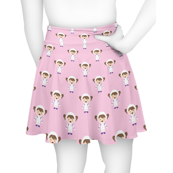 Girls Astronaut Skater Skirt - Back