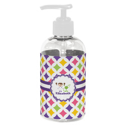 Girls Astronaut Plastic Soap / Lotion Dispenser (8 oz - Small - White) (Personalized)