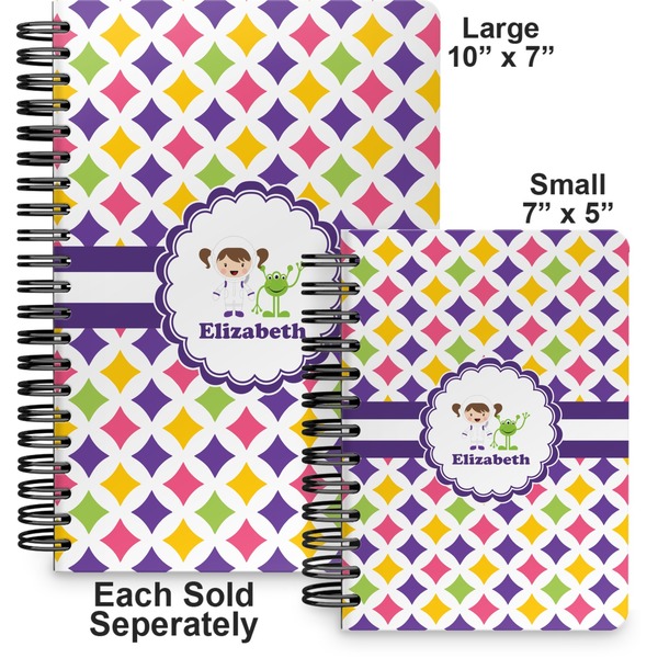 Girls Astronaut Spiral Journal - Comparison