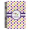 Girls Astronaut Spiral Journal Large - Front View