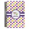Girls Astronaut Spiral Notebook (Personalized)
