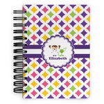 Girls Astronaut Spiral Notebook - 5x7 w/ Name or Text