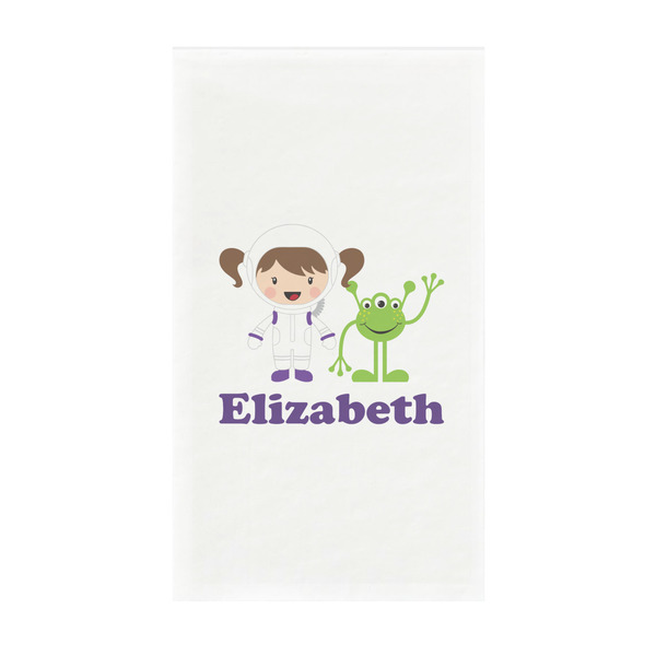 Custom Girls Astronaut Guest Towels - Full Color - Standard (Personalized)