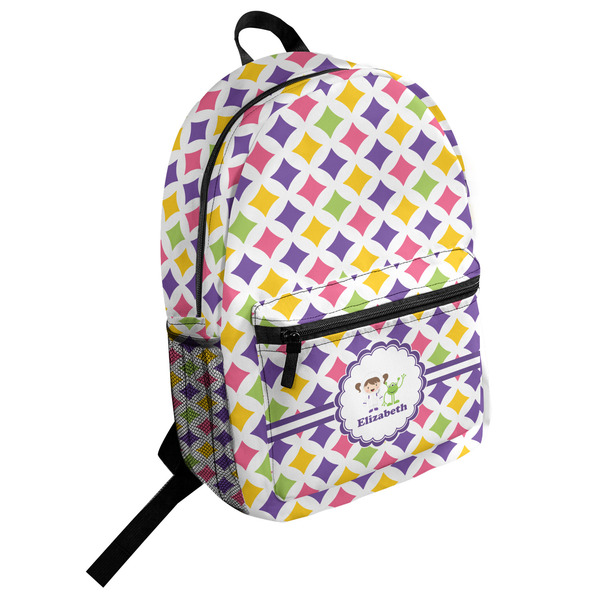 Custom Girls Astronaut Student Backpack (Personalized)