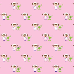 Girls Astronaut Fabric by the Yard