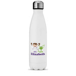 Girls Astronaut Water Bottle - 17 oz. - Stainless Steel - Full Color Printing (Personalized)