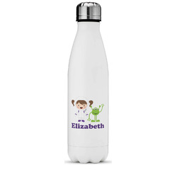 Girls Astronaut Water Bottle - 17 oz. - Stainless Steel - Full Color Printing (Personalized)
