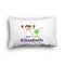 Girls Astronaut Toddler Pillow Case - FRONT (partial print)
