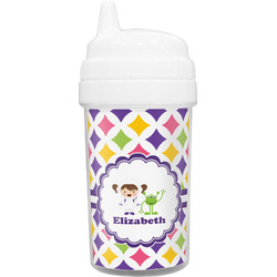 Girls Astronaut Sippy Cup (Personalized)