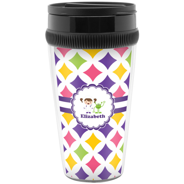 Custom Girls Astronaut Acrylic Travel Mug without Handle (Personalized)