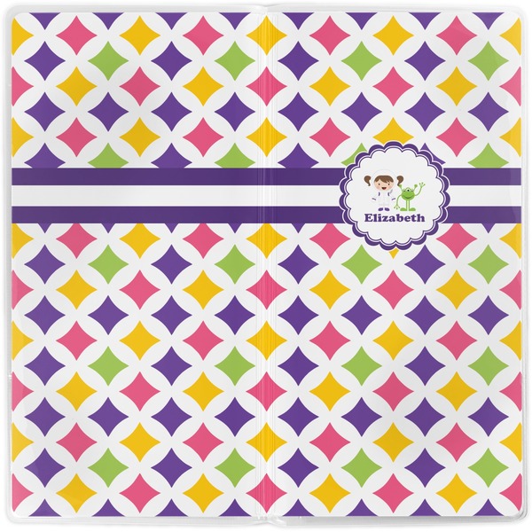 Girls Astronaut Vinyl Document Wallet - Apvl