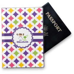 Girls Astronaut Vinyl Passport Holder (Personalized)