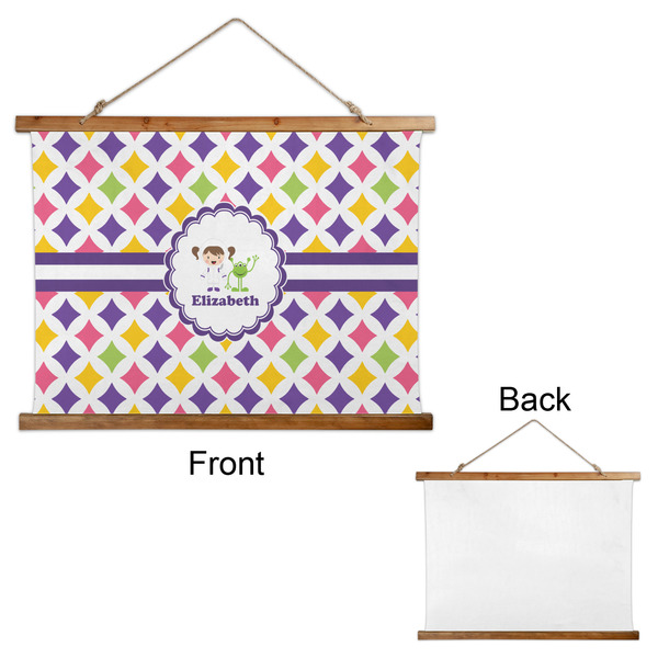 Girls Astronaut Wall Hanging Tapestry - Landscape - APPROVAL