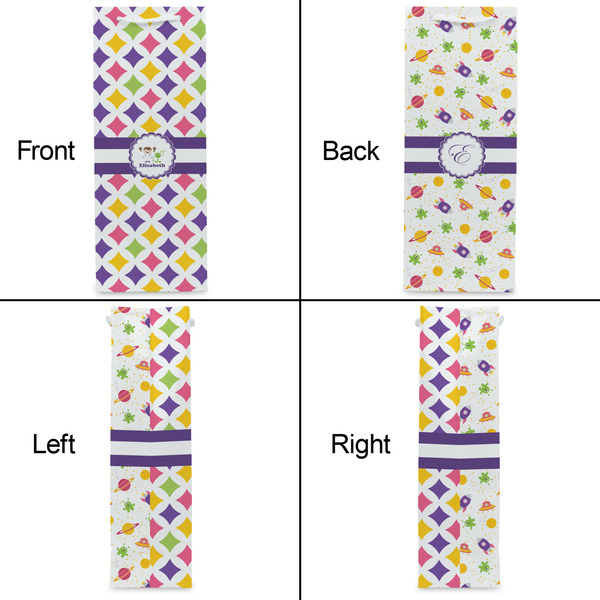 Girls Astronaut Wine Gift Bag - Matte - Approval