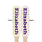 Girls Astronaut Wooden Food Pick - Paddle - Double Sided - Front & Back