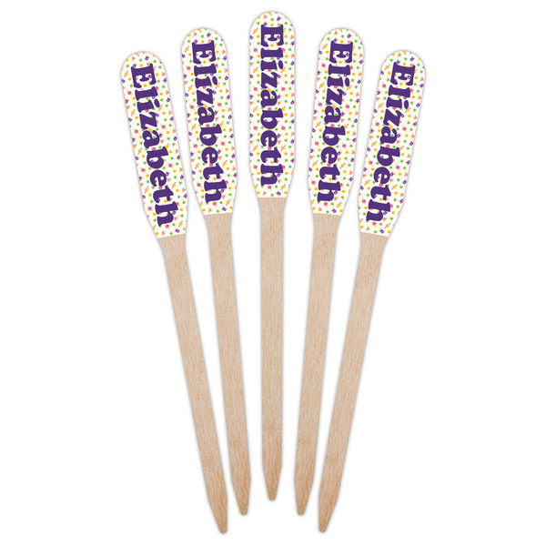 Girls Astronaut Wooden Food Pick - Paddle - Fan View