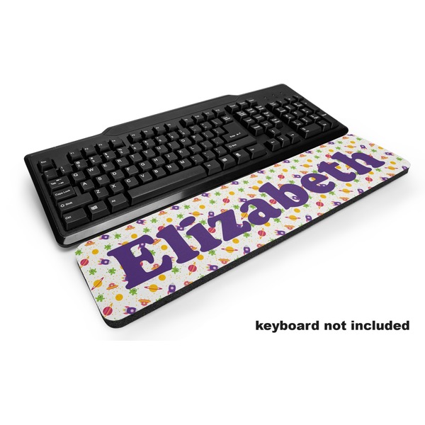 Custom Girls Astronaut Keyboard Wrist Rest (Personalized)