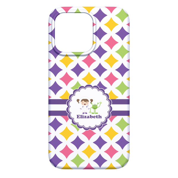 Girls Astronaut iPhone 13 Pro Max Case - Back