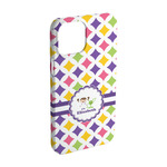 Girls Astronaut iPhone Case - Plastic - iPhone 15 Pro (Personalized)