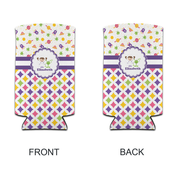 Girl's Space & Geometric Print 12oz Tall Can Sleeve - APPROVAL