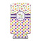 Girl's Space & Geometric Print Can Cooler (tall 12 oz) (Personalized)