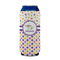 Girl's Space & Geometric Print 16oz Can Sleeve - FRONT (on can)