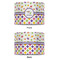 Girl's Space & Geometric Print 8" Drum Lampshade - APPROVAL (Fabric)