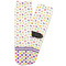Girl's Space & Geometric Print Adult Crew Socks