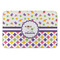 Girl's Space & Geometric Print Anti-Fatigue Kitchen Mat (Personalized)