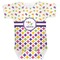 Girl's Space & Geometric Print Baby Bodysuit 3-6 (Personalized)