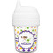 Girl's Space & Geometric Print Baby Sippy Cup (Personalized)