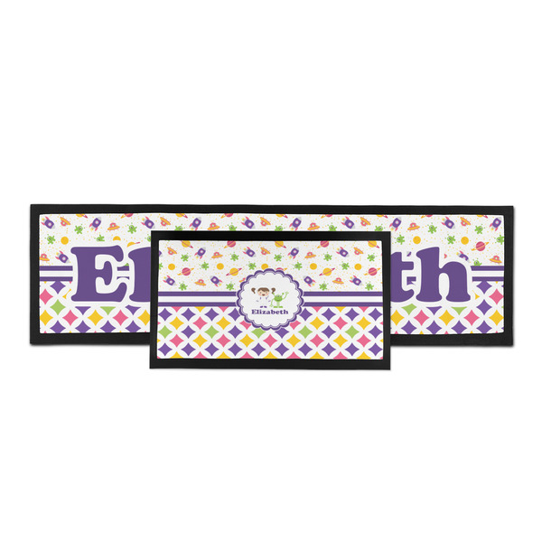 Girl's Space & Geometric Print Bar Mat - Parent Main