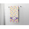 Girl's Space & Geometric Print Bath Towel - LIFESTYLE