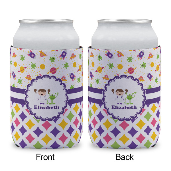 Girl's Space & Geometric Print Can Sleeve - APPROVAL (single)