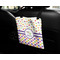 Girl's Space & Geometric Print Car Bag - In Use