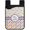 Girl's Space & Geometric Print Cell Phone Credit Card Holder