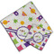 Girl's Space & Geometric Print Cloth Napkins - Personalized Lunch & Dinner (PARENT MAIN)